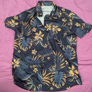 Tropical Floral Men's Shirt